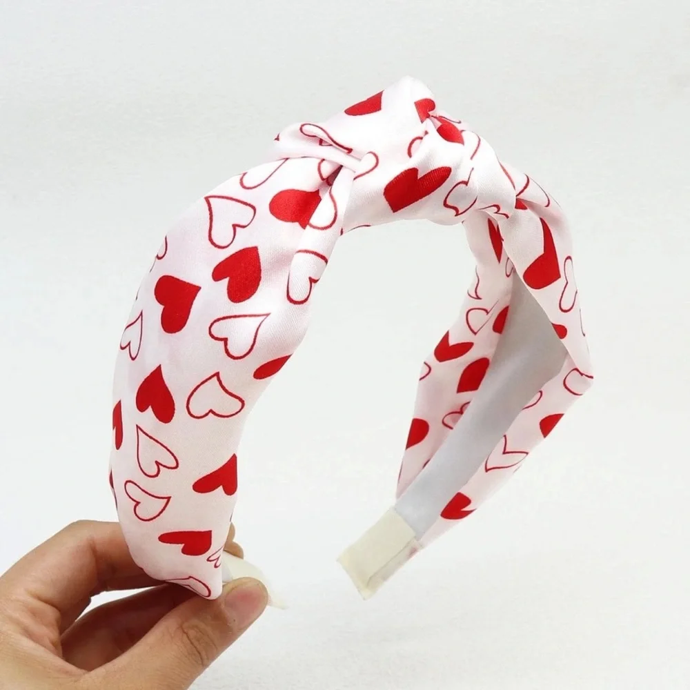 Valentine Heat Knotted Headband - Picture 2 of 4